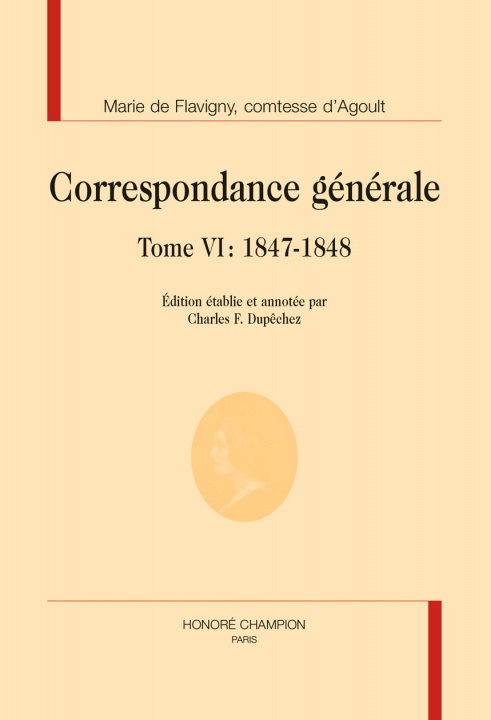 Book Correspondance générale Agoult