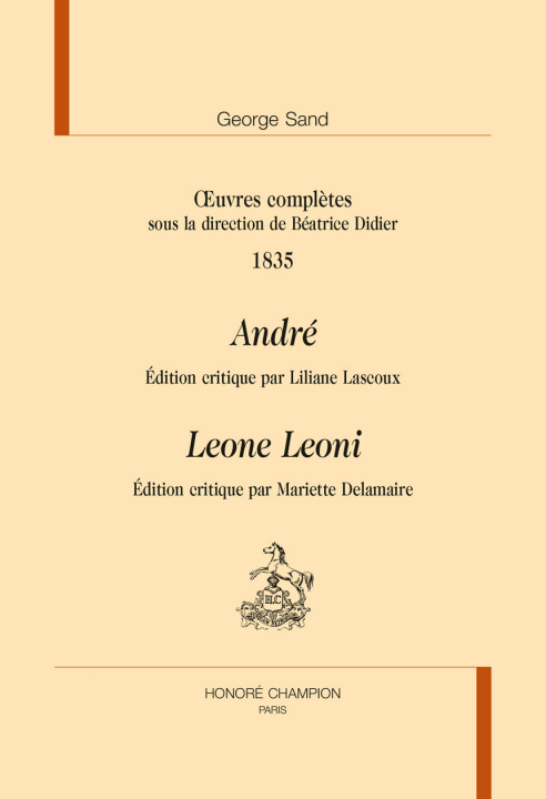 Knjiga André Sand