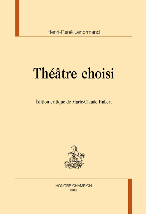 Buch THÉÂTRE CHOISI LENORMAND