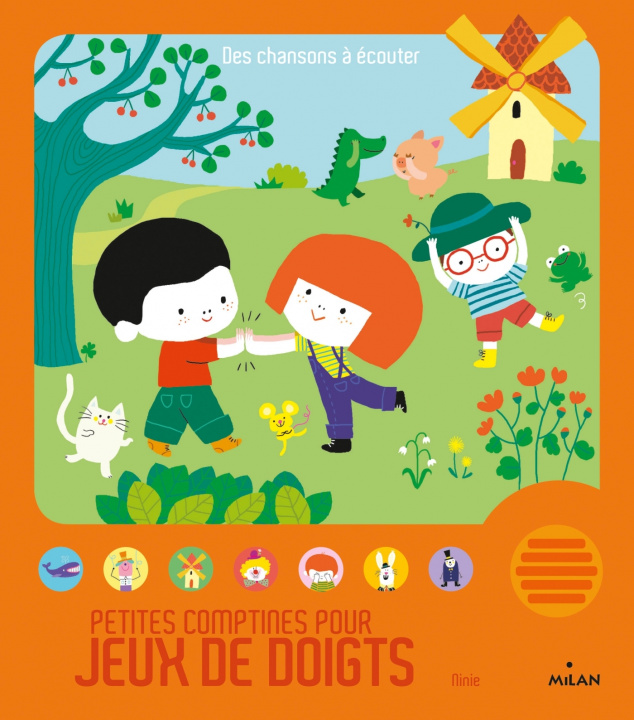 Könyv Petites comptines pour jeux de doigts NATY-BOYER JEAN