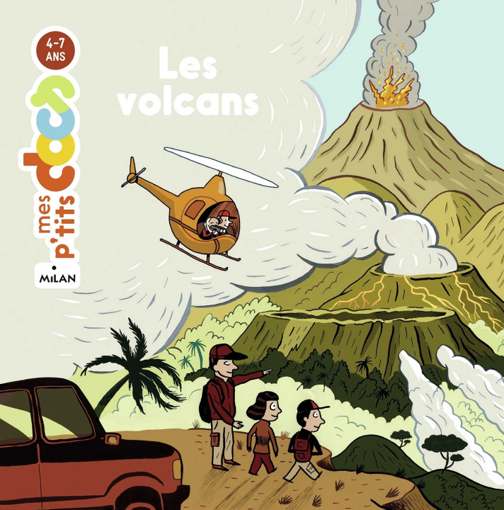 Knjiga Les volcans Stéphanie Ledu