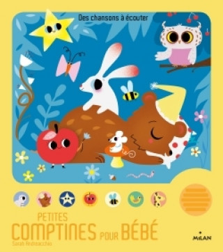 Книга Petites comptines pour bébé 