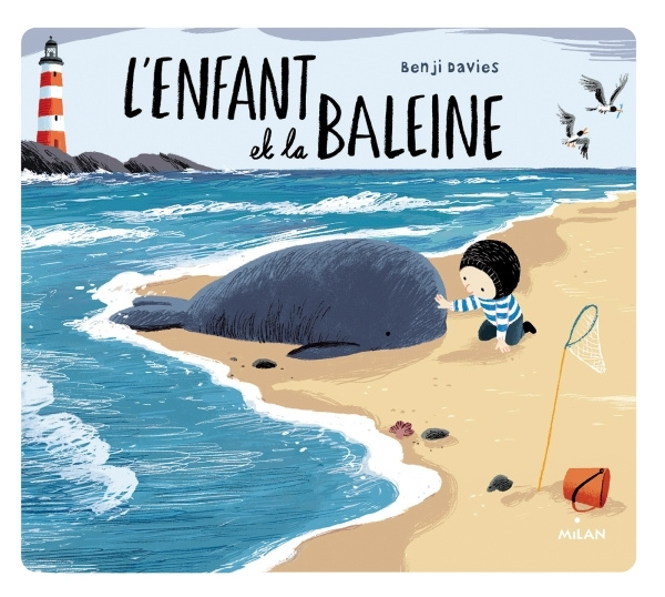 Książka L'enfant et la baleine (édition tout-carton) 