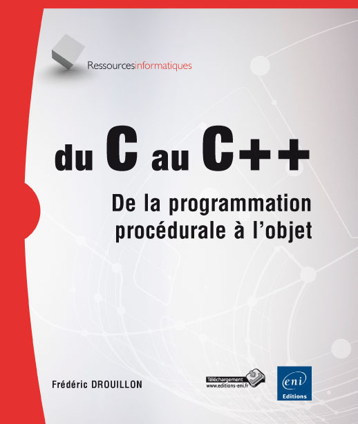 Buch Du C au C++ - de la programmation procédurale à l'objet DROUILLON