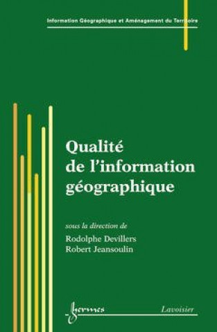 Kniha Qualité de l'information géographique 