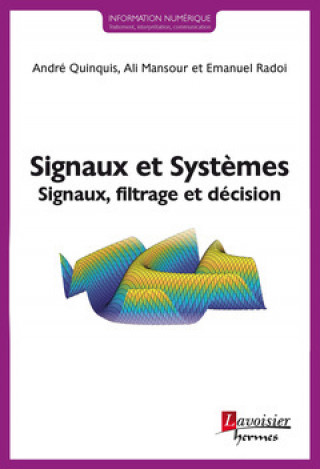 Carte Signaux et systèmes - signaux, filtrage et décision Quinquis