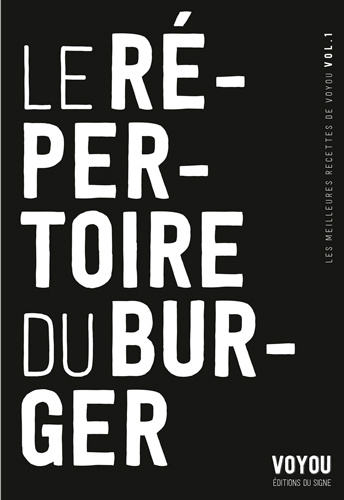 Kniha Le Répertoire Du Burger VOYOU