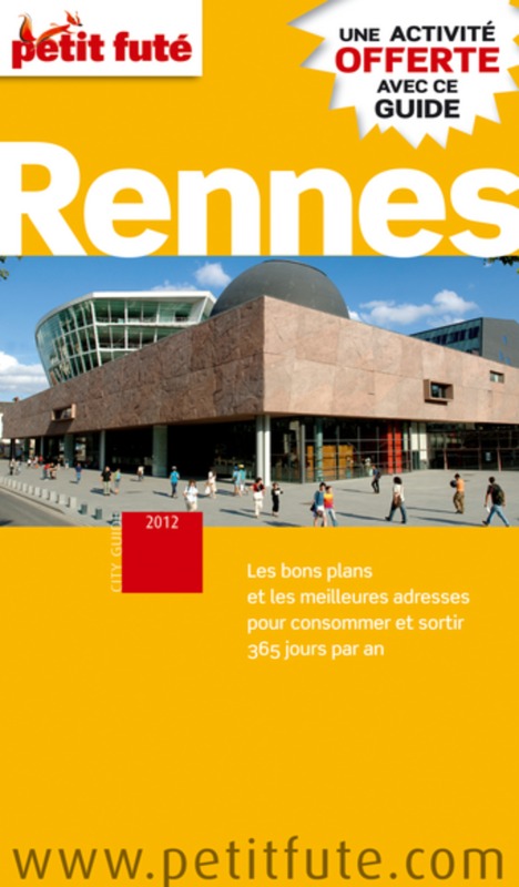 Книга rennes 2012 petit fute 