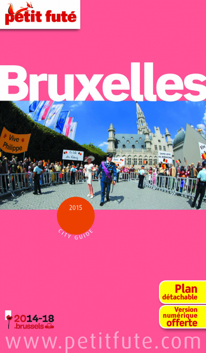 Kniha bruxelles 2015 petit fute + plan + numerique Auzias d./labourdette j. & alter