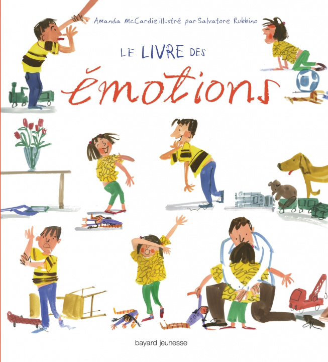 Kniha Le livre des émotions Amanda McCardie