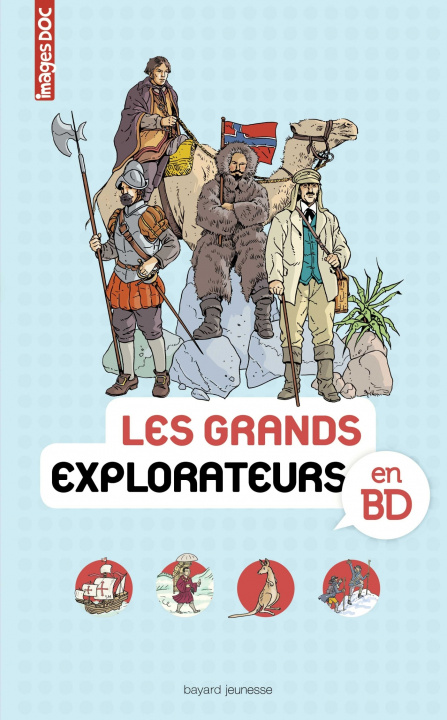 Kniha Les grands explorateurs en BD Sophie CRÉPON