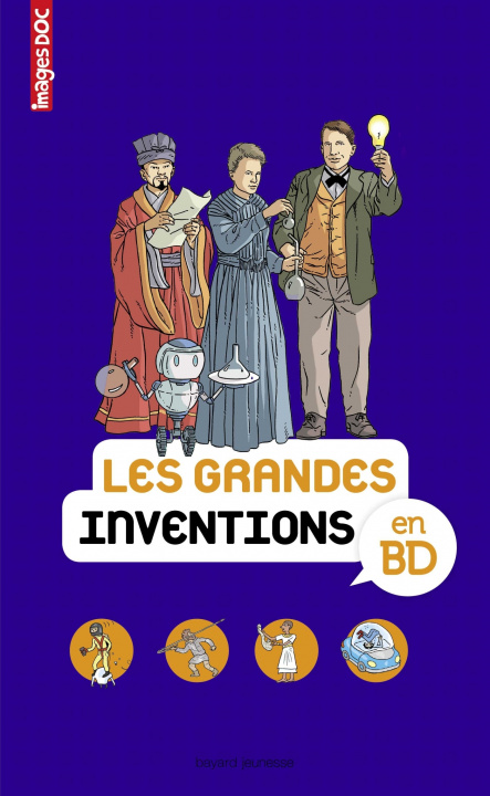 Kniha Les grandes inventions en BD Sophie CRÉPON