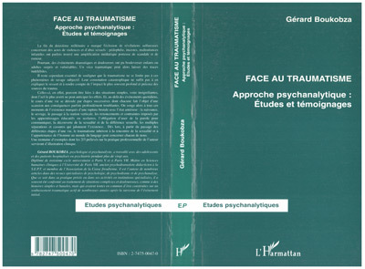 Boek FACE AU TRAUMATISME Boukobza