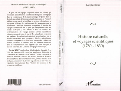 Könyv HISTOIRE NATURELLE ET VOYAGES SCIENTIFIQUES (1780-1830) Kury