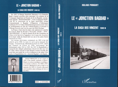 Knjiga LA " JONCTION BAGDAD " Pringuey