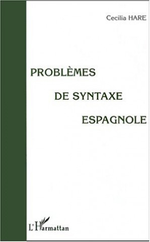 Kniha PROBLÈMES DE SYNTAXE ESPAGNOLE Hare