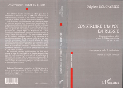 Knjiga CONSTRUIRE L'IMPÔT EN RUSSIE Nougayrède