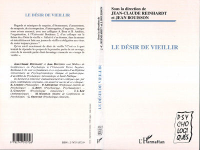 Kniha LE DÉSIR DE VIEILLIR Bouisson