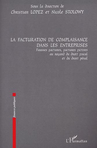 Buch LA FACTURATION DE COMPLAISANCE DANS LES ENTREPRISES Lopez