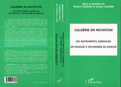 Knjiga L'ALGÉRIE EN MUTATION Charvin