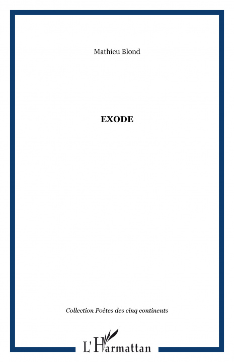 Book EXODE Blond