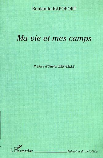 Kniha MA VIE ET MES CAMPS Rapoport