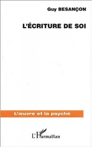 Buch L'ECRITURE DE SOI Besançon