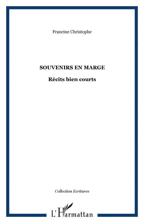 Buch SOUVENIRS EN MARGE Christophe