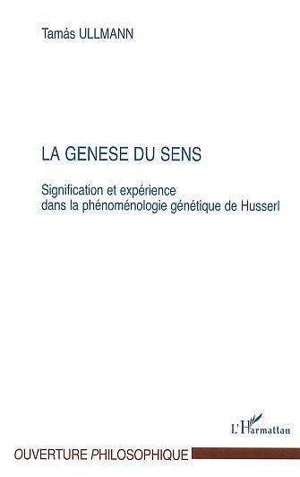 Carte LA GENÈSE DU SENS Ullmann
