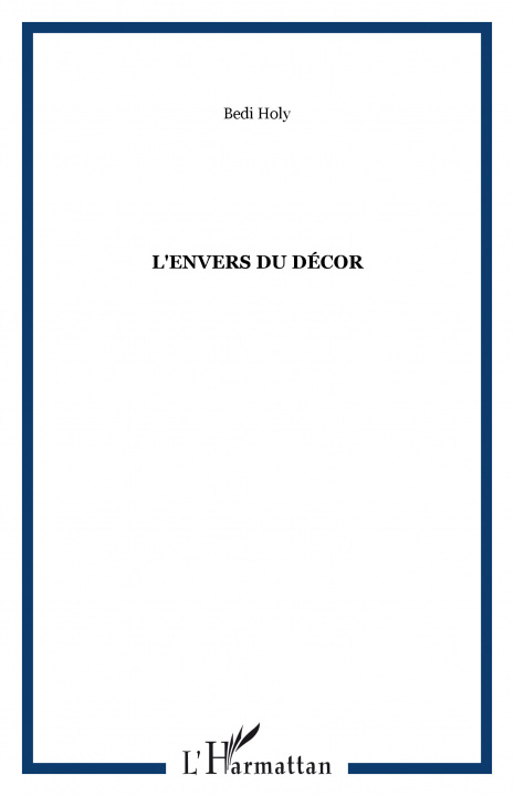 Book L'envers du décor Holy