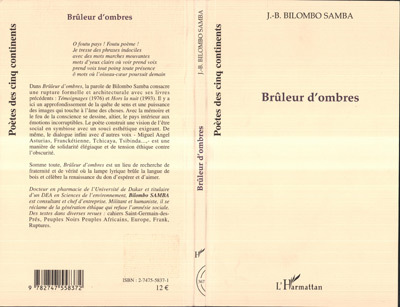 Knjiga Brûleur d'ombres Bilombo-Samba