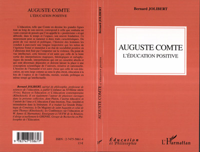 Libro Auguste Comte - L'éducation positive Jolibert