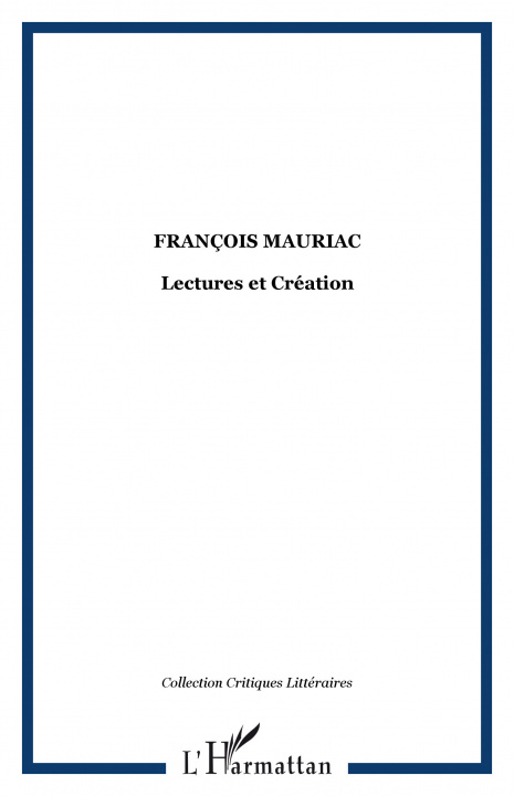 Knjiga François Mauriac Frebourg