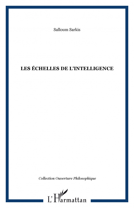 Buch Les échelles de l'intelligence Sarkis