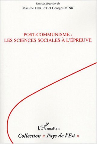 Kniha Post-communisme : les sciences sociales à l'épreuve Mink