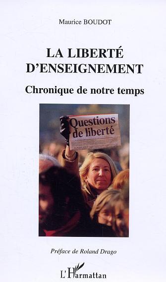 Kniha La liberté d'enseignement Boudot