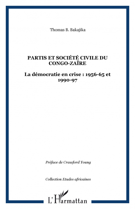 Kniha Partis et société civile du Congo-Zaïre Bakajika