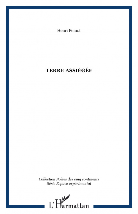 Knjiga Terre assiégée Pemot