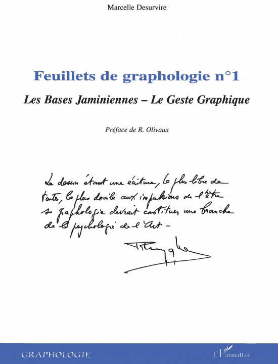 Livro Feuillets de graphologie n°1 Desurvire
