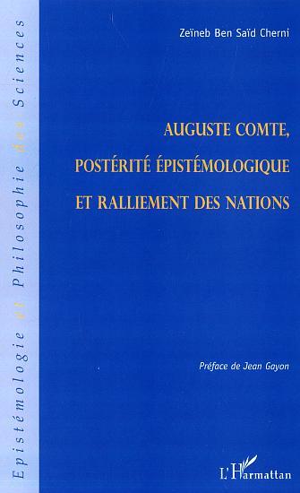 Kniha Auguste Comte Ben Saïd Cherni
