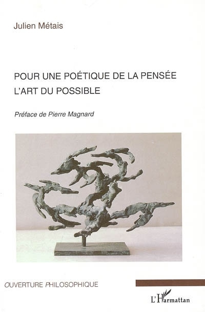 Книга Pour une poétique de la pensée Metais