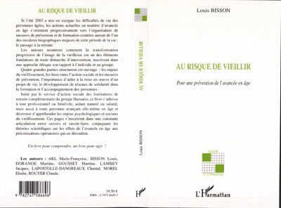 Knjiga Au risque de vieillir Bisson
