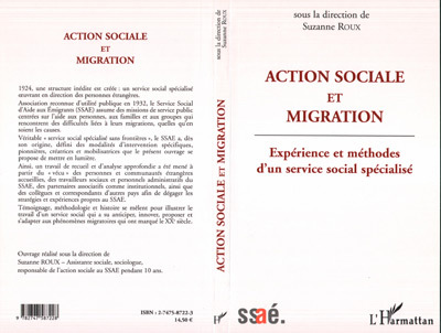 Kniha Action sociale et migration 