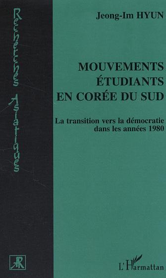 Book Mouvements étudiants en Corée du Sud Hyun