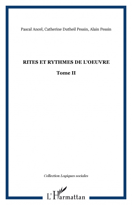 Boek Rites et rythmes de l'oeuvre Dutheil Pessin