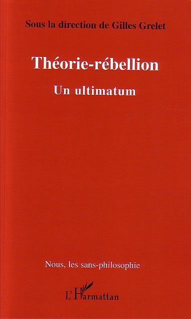 Book Théorie-rébellion Grelet