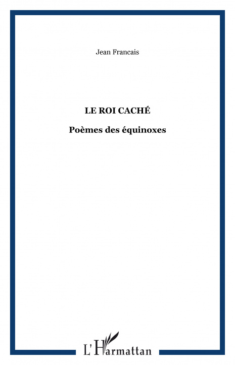 Knjiga Le roi caché Francais