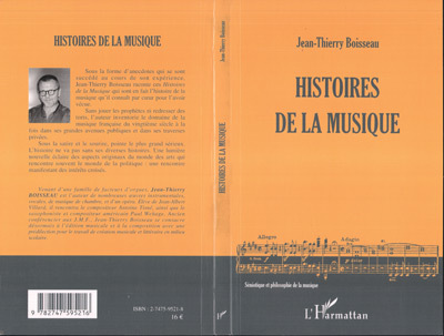Knjiga Histoires de la musique Boisseau