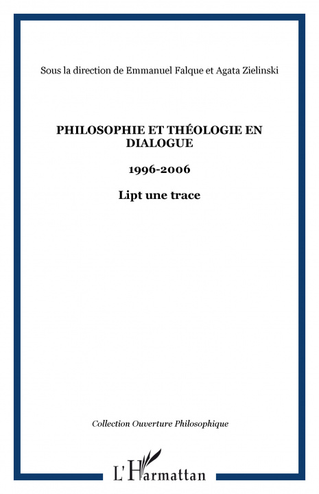 Knjiga Philosophie et théologie en dialogue 