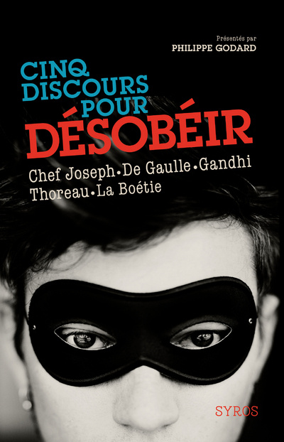 Kniha Cinq discours pour désobéir Philippe Godard